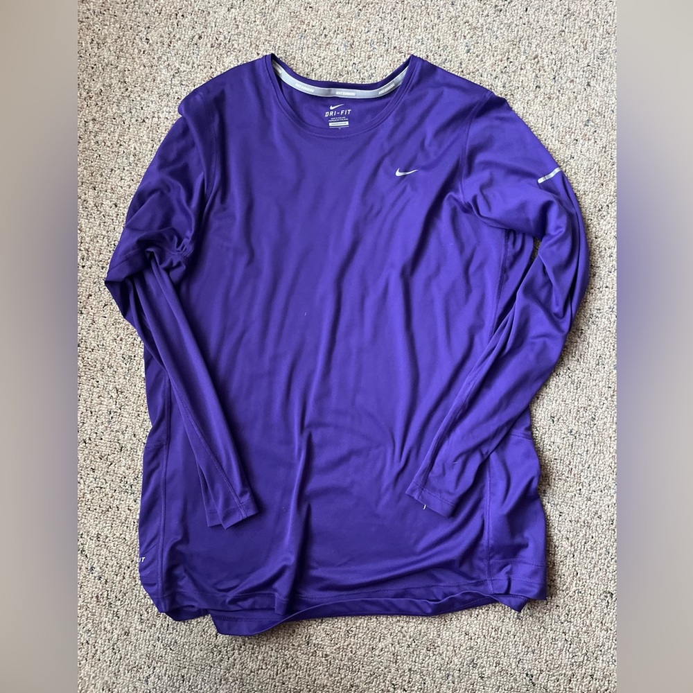 Nike Running Dri-Fit long sleeve. Size 1X. Excellent condition, smoke free home!